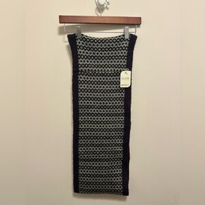 PISTIL Infinity KNIT Muffler Wrap Tube SCARF Winter Black